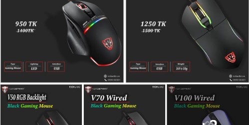 Buy Motospeed V10 USB RGB Gaming Mouse Form from Tech land bd 2024