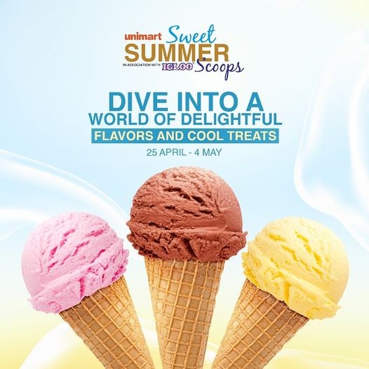 Unimart’s Sweet Summer Scoops Ice Cream Fest