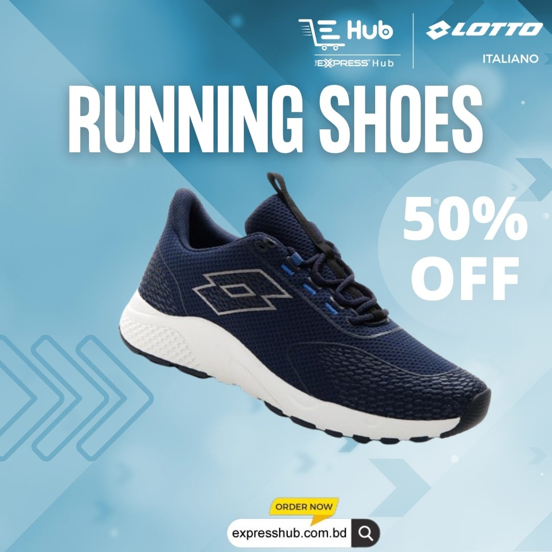 Elevate your running experience with these Lotto premium running shoes, now at an incredible 50% off! 🙌👟