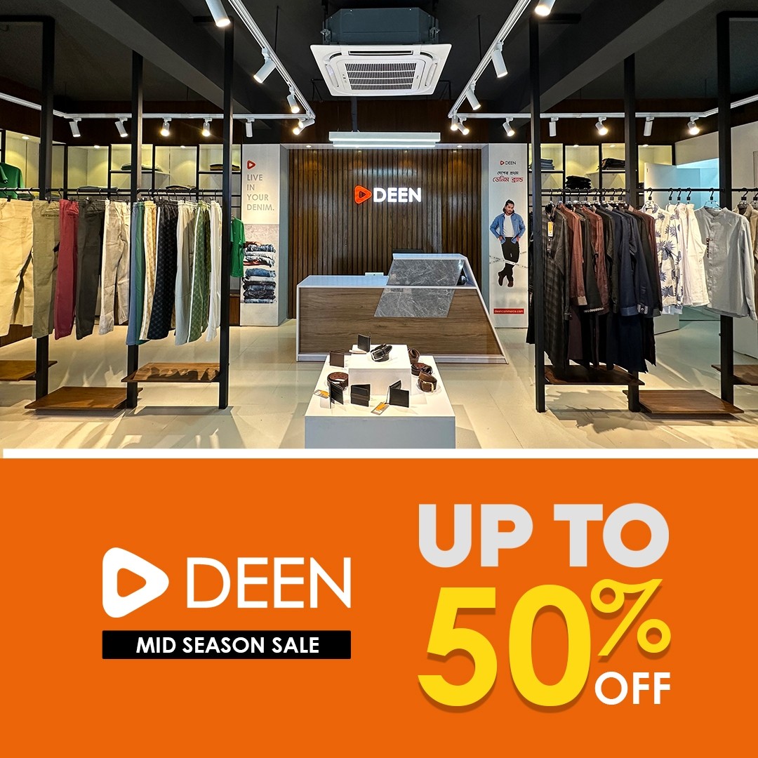 50% Off Sale at DEEN – Shop Online or In-Store Now!