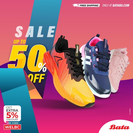 Fantastic Bata Offer 2024: Up to 50% OFF + Free Shipping in BD