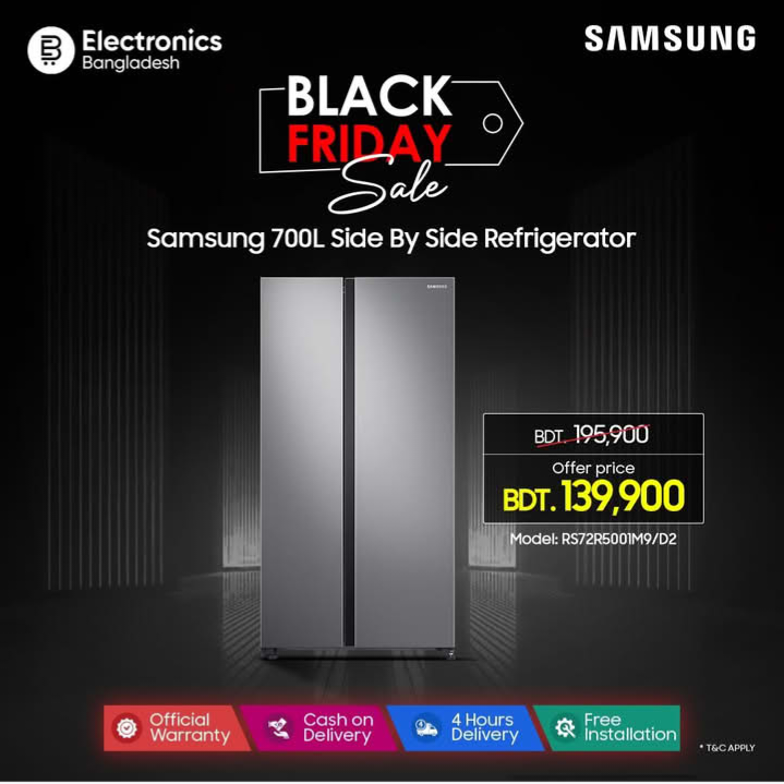 black-friday-sale-samsung-700l-side-by-side-refrigerator