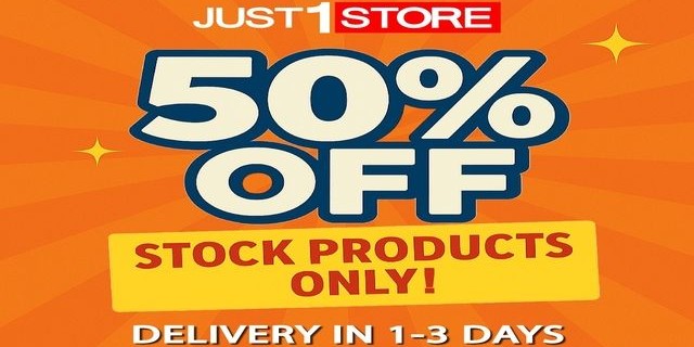 50% OFF Your Favorites | Just1Store
